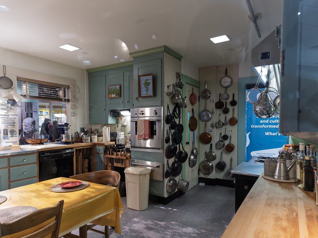 Kitchen and laundry appliances in a Falls Church home