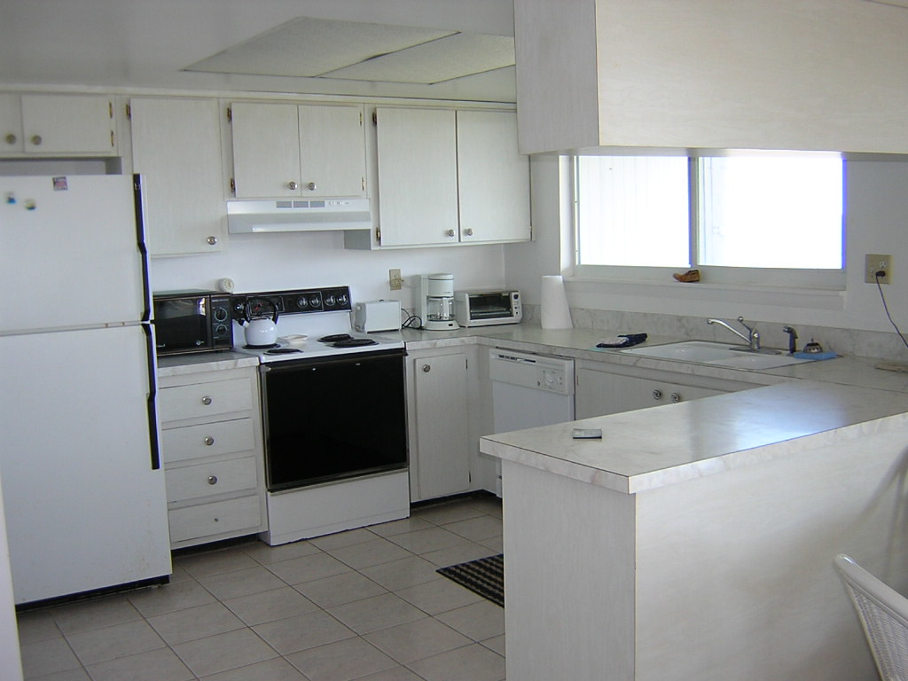 Stainless steel refrigerator in a Falls Church kitchen